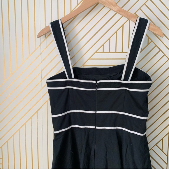 White House Black Market Strapless Sleeveless Dress Convertible Fit & Flare - Picture 8 of 12